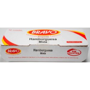 Hamburguesa Mixta Cajas 12 u